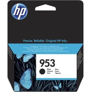 HP 953 Black Original Ink Cartridge inktcartridge 1 stuk(s) Origineel Normaal rendement Zwart