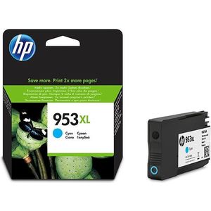 HP 953XL (F6U16AE) inktcartridge cyaan hoge capaciteit (origineel)