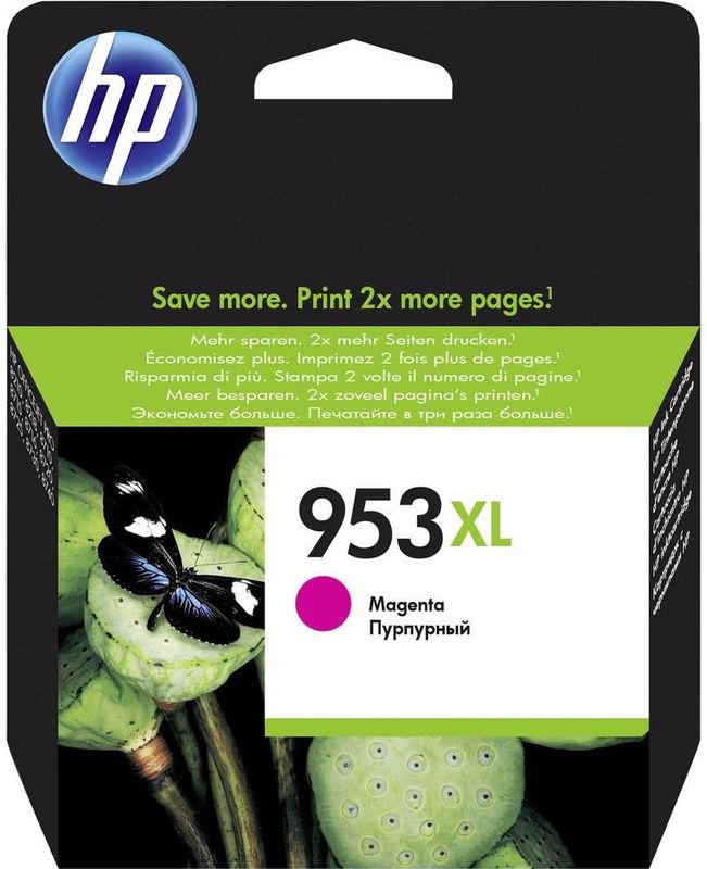 HP 953XL High Yield Magenta Original Ink Cartridge inktcartridge 1 stuk(s) Origineel Hoog (XL) rendement