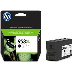 HP 953XL Inktcartridge Zwart Hoge Capaciteit