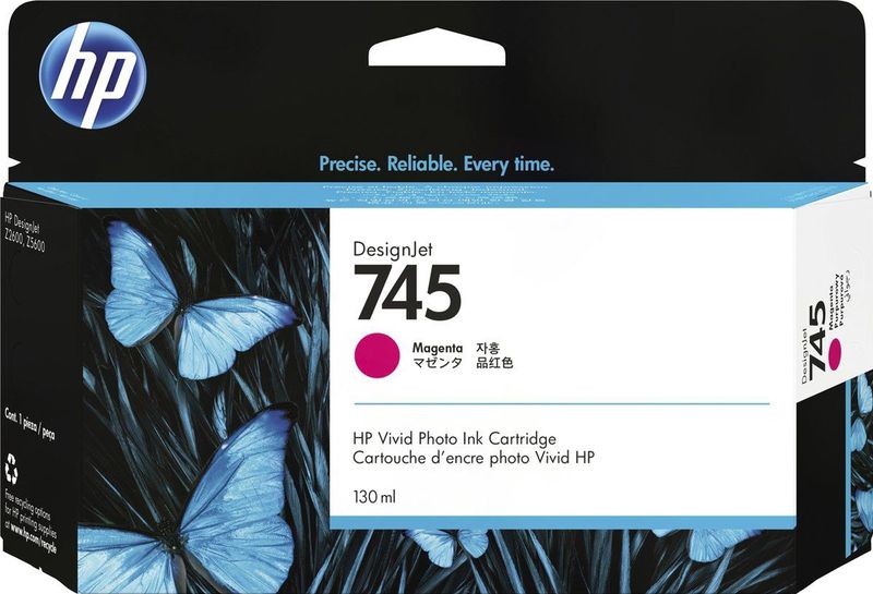 HP 745 130-ml DesignJet Magenta Ink Cartridge printkop