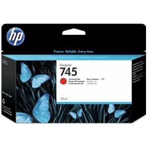 HP 745 130-ml DesignJet Chromatic Red Ink Cartridge printkop