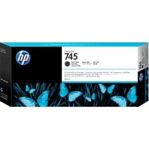HP 745 Inkt Cartridge Mat Zwart 300 ml