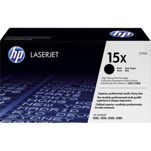 HP Toner 15X (C7115X) Zwart Hoge capaciteit