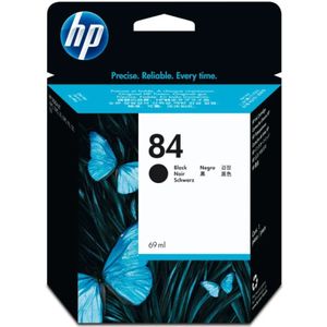 HP 84 69-ml Black DesignJet Ink Cartridge inktcartridge 1 stuk(s) Origineel Normaal rendement Zwart