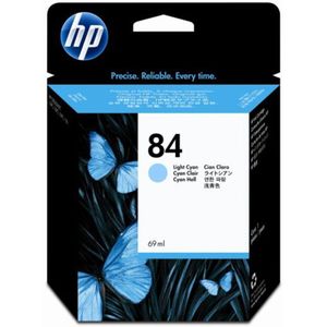 HP 84 (C5017A) inktcartridge licht cyaan (origineel)