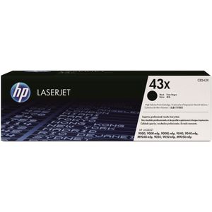 HP 43X originele high-capacity zwarte LaserJet tonercartridge