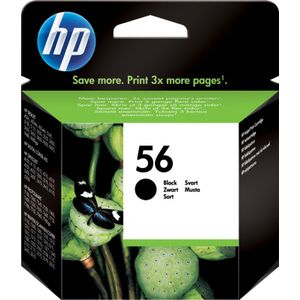 HP 56 (C6656AE) inktcartridge zwart (origineel)