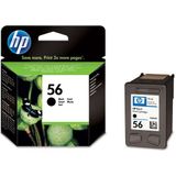 HP 56 - Inktcartridge / Zwart / Blister (C6656AE)