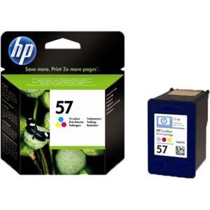 HP 57 Tri-color Original Ink Cartridge inktcartridge 1 stuk(s) Origineel Hoog (XL) rendement Cyaan, Magenta, Geel