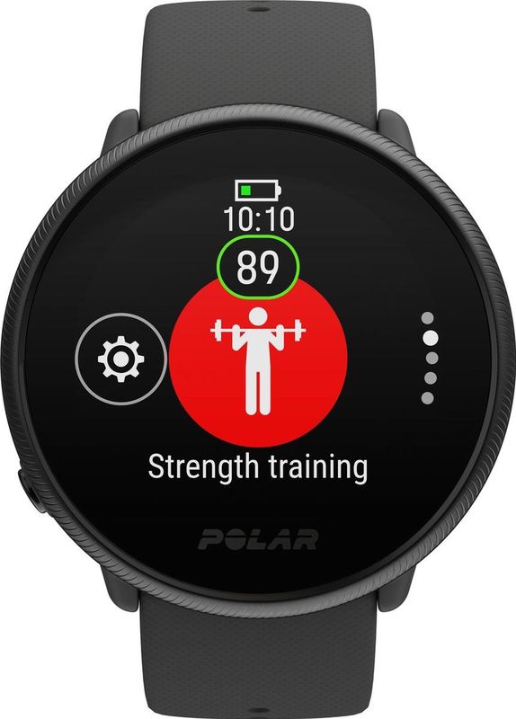 Polar Ignite 2 Smartwatch Sportwatch Activity Tracker Black/Pearl