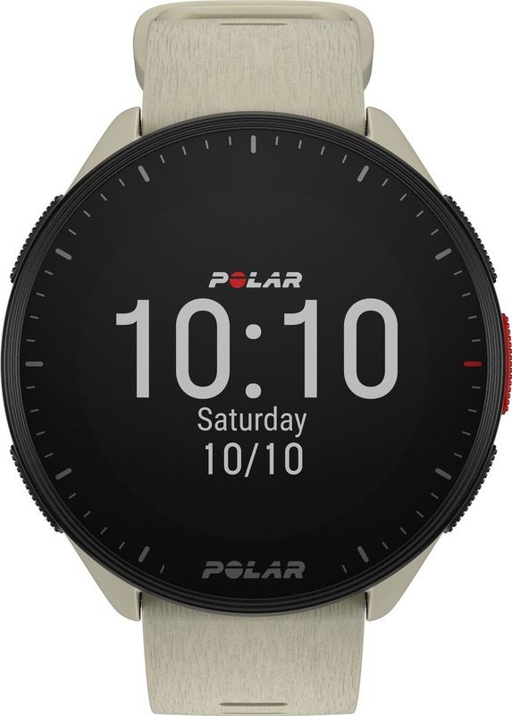 Polar Pacer -  GPS Hardloophorloge -  Cloud White - Maten S-L