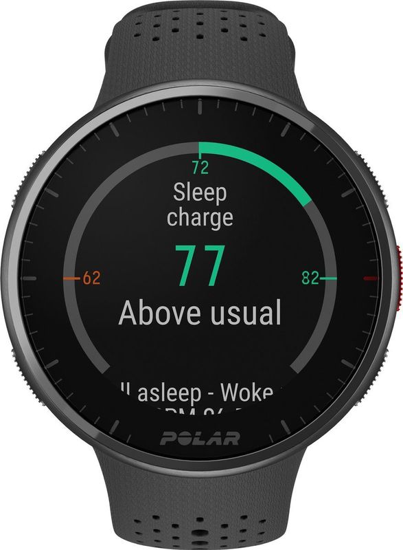 Polar Pacer Pro - Geavanceerd GPS Hardloophorloge - Carbon Gray - Maten S-L