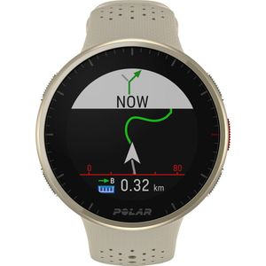 Polar Pacer Pro - Geavanceerd GPS Hardloophorloge - Gold Dust - Maten S-L