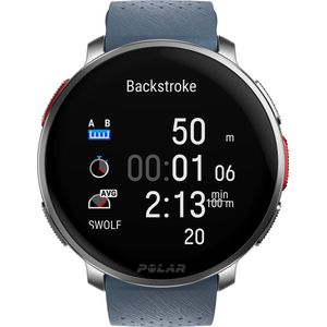 Polar VANTAGE V3 Sport Smartwatch met GPS - Blauw/Zilver