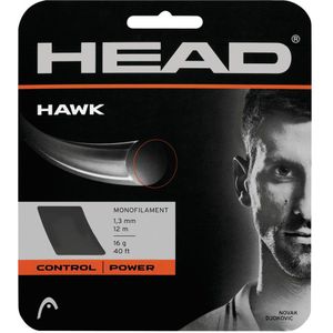 HEAD Hawk Cordage Pur racket, uniseks, volwassenen, grijs, 18