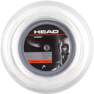 HEAD Unisex Hawk Reel Racquet String-Multi-Colour/Wit, Maat 17