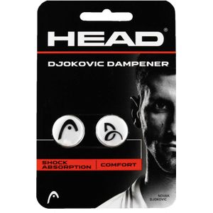 Racket Demper HEAD Djokovic Dampener WH (2 stuks)