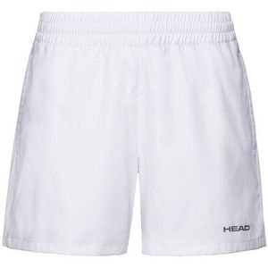 Tennisbroek HEAD Women Shorts Club White-XXXL