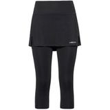 HEAD - Club 3/4 Skort - Zwart - Korte Broeken - Dames