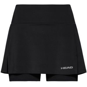 Head - Club Basic - Tennisrok - Zwart - Polyester - UPF 50+ Zonbescherming