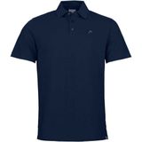 Head Racket Korte Mouw Polo Shirt Blauw M Man