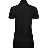HEAD - Polo - Zwart - Dames - Katoen - 3-knoops Sluiting