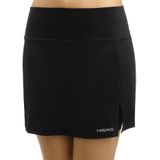 HEAD Vrouwen Club Basic Skort - Hoge Tailleband - Zijsplitten