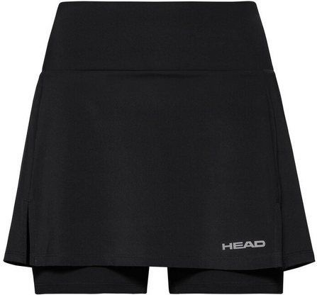 HEAD Vrouwen Club Basic Skort - Hoge Tailleband - Zijsplitten