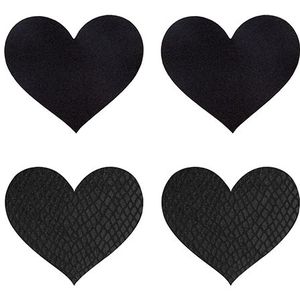 Classic Black Hearts, 2 Paar