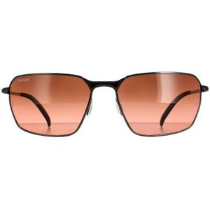 Serengeti Shelton Unisex bril voor volwassenen, Glanzend donker gunmetal, M