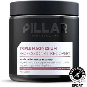 PILLAR Performance Triple Magnesium Professional Recovery 200g Berry