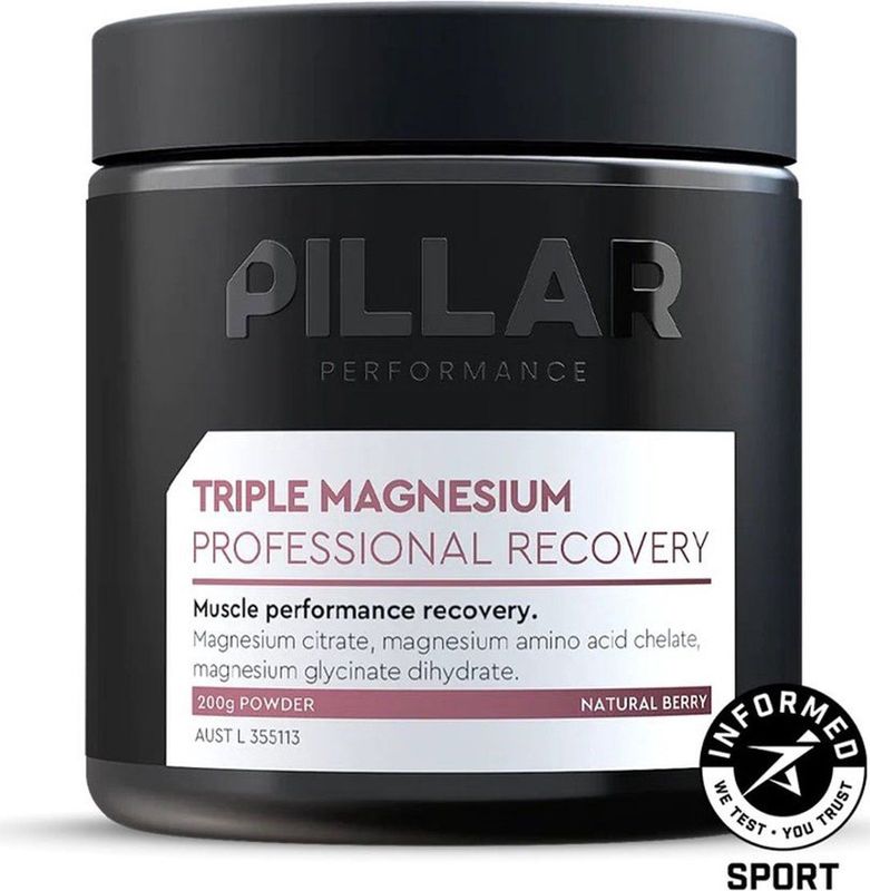 PILLAR Performance Triple Magnesium Professional Recovery 200g Berry