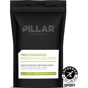 PILLAR Performance Triple Magnesium Professional Recovery 200g Ananas Kokos