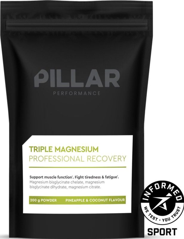 PILLAR Performance Triple Magnesium Professional Recovery 200g Ananas Kokos