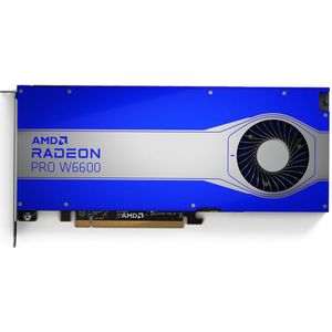 AMD AMD Radeon Pro W6600 Workstation-videokaart 8 GB GDDR6-RAM PCIe DisplayPort