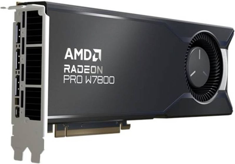 AMD Radeon Pro W7800 - Professionele Grafische Kaart - 32 GB GDDR6 - 8K