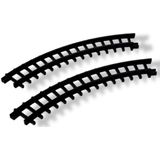 Lemax - Curved Track For Christmas Express -  Set Of 2 - Kersthuisjes & Kerstdorpen