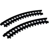 Lemax - Curved Track For Christmas Express -  Set Of 2 - Kersthuisjes & Kerstdorpen