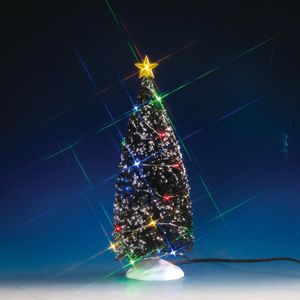 Lemax - 'Multi-Light Evergreen Tree L' - Verlichte kerstboom - Exclusief adapter (werkt ook op batterijen)