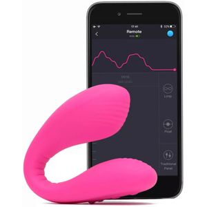 Dolce - Afstandsbediening Dubbelzijdige Vibrator - Roze