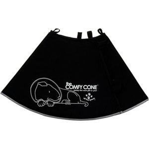 All Four Paws E-halsband Comfy Cone XL 30 cm zwart