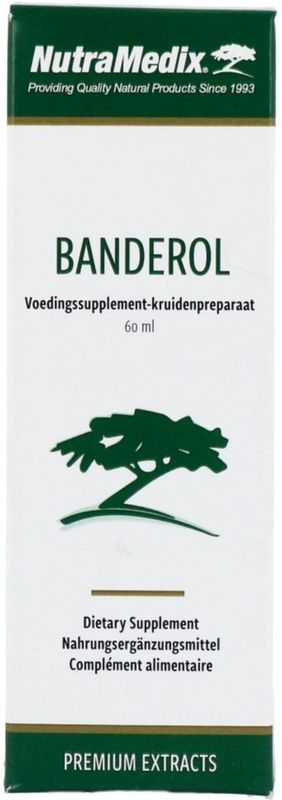 NutraMedix - Banderol - 60 ml - Tinctuur - Banderilla Roja