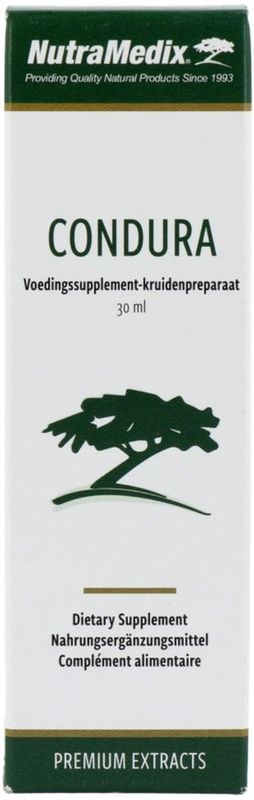 Nutramedix - Condura - Kruidenpreparaat - Alcoholgehalte 20 vol. % - Voedingssupplement