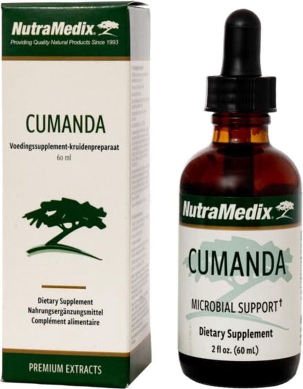 Nutramedix - Cumanda - Voedingssupplement - 60 Druppels - Alcoholgehalte 20-24%