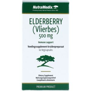 Nutramedix - Vlierbes - Kruidenpreparaat - 1000 mg - 2 Capsules