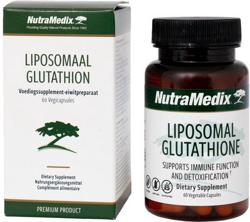 NutraMedix - Liposomaal Glutathion - 680 mg - 60 Vegicapsules