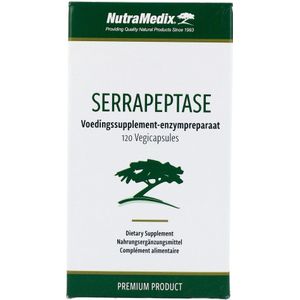 Nutramedix Serrapeptase  120 Vegetarische capsules