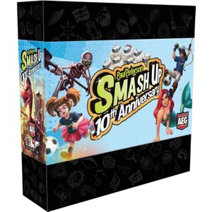 Alderac Entertainment - Smash Up 10th Anniversary Set - Card Game - Standalone - Expansion - For 2-4 Players - From Ages 12+ - English