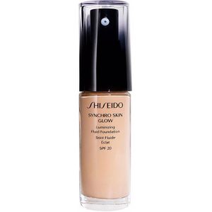 Shiseido Synchro Skin Glow Luminizing Fluid Foundation Verhelderende Foundation SPF 20 Tint Neutral 4 30 ml